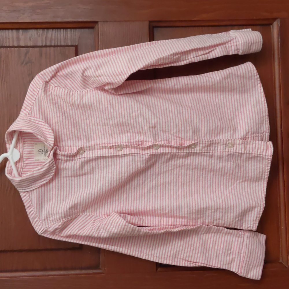 Lands End Girls Button Up Shirt